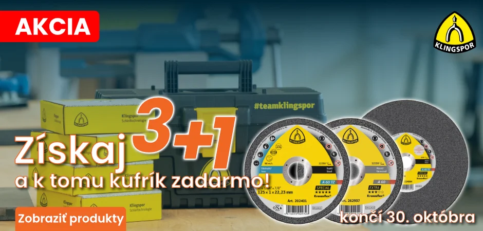 AKCIA 3+1 a kufr�k na n�radie