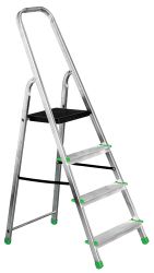 Jednostrann� hlin�kov� schod�ky 4 stupne 150kg