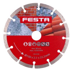 Diamantov� kot��, segmentov�, 150�2,6�22,2 mm