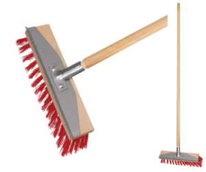 Priemyseln� metla s n�sadou, �krabka, 300 mm