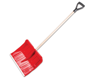 Lopata na sneh M-3, bukov nsada, 490 mm, rozloen