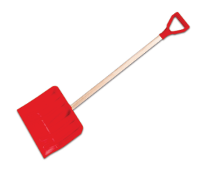 Detsk� lopata na sneh, 280 mm, bukov� n�sada, rozlo�en�