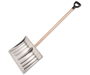 Hlinikov lopata na sneh, bukov nsada, 500 mm, rozloen