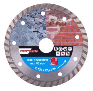 Diamantov� kot��, turbo, 125�2�22,2 mm