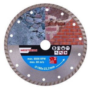 Diamantov� kot��, turbo, 180�2,3�22,2 mm