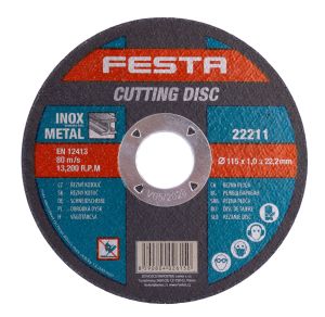 Rezn� kot��, 115�1�22,2 mm, rovn�