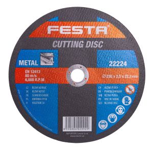 Rezn� kot��, 230�2,5�22,2 mm, rovn�