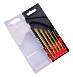 Vrt�ky do skla a keramiky, 4�10 mm, 5 ks