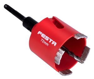 Diamantov� vykru�ov�k do �elezobet�nu, segmentov�, SDS+, 72 mm