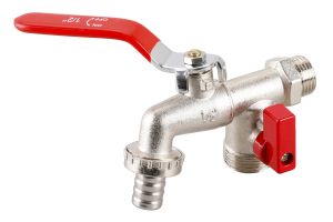 Ventil zahradn� dvojit� 1/2"x3/4"x3/4"