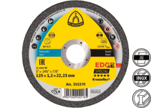 Rezn kot EDGE Special, 1151,222,23 mm, rovn