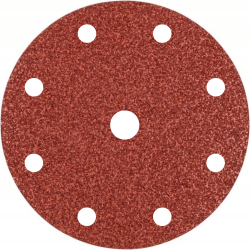 Brsny vsek na zips PS 18 EK, 150 mm, P40, dierovan D8+1, GLS1