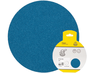 Brsny vsek na zips PS 21 FK, 125 mm, P400, pln, 5 ks blister