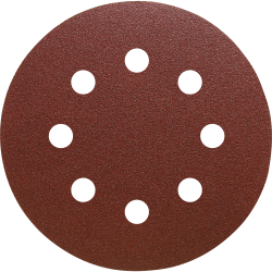 Brsny vsek na zips PS 22 K, 125 mm, P320, dierovan D8, GLS5