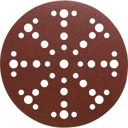 Brsny vsek na zips PS 22 K, 150 mm, P40, dierovan D49, GLS74