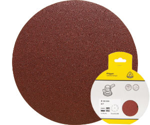 Brsny vsek na zips PS 22 K, 115 mm, P40, pln, 5 ks blister