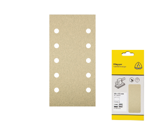 Brsny psik na zips PS 33 CK, 115230 mm, P60, dierovan D10, GL15, 5 ks blister