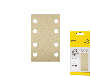 Brsny psik na zips PS 33 CK, 80133 mm, P40, dierovan D8, GL18, 5 ks blister