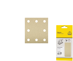 Brsny psik na zips PS 33 CK, 115105 mm, P40, dierovan D8, GL43, 5 ks blister